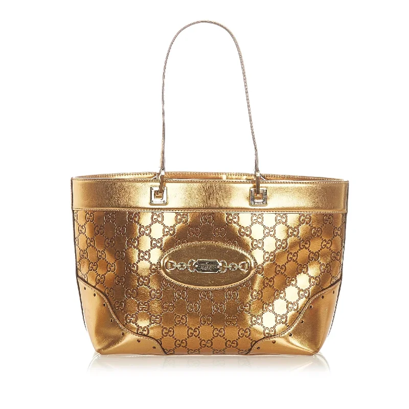 Ladies Gucci Dionysus bags with a star - shaped charmGucci Guccissima Punch Tote Bag (SHG-19700)