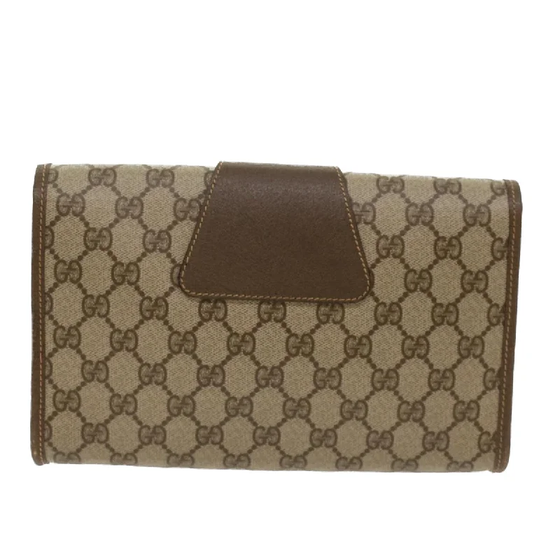 Gucci Marmont bags for women with quilted leather exteriorsGUCCI GG Canvas Web Sherry Line Clutch Bag Beige Red Green 14.01.030  ep1124