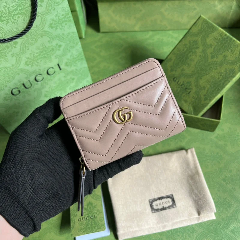 Women Gucci bags with a snap - button closure and a decorative charmWF - Gucci Bags - 1123