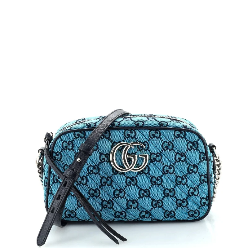 Women Gucci Sylvie bags with a detachable ribbon detailGucci Gg Marmont Shoulder Bag Multicolor