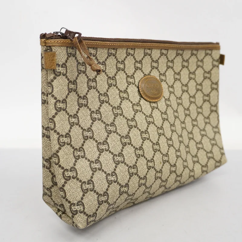 Gucci Marmont bags for women with a snakeskin - effect panelGUCCI  Clutch Bag Women's GG Plus Clutch Bag Beige