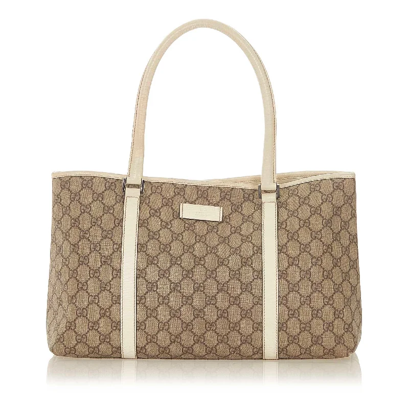 Gucci Marmont bags for women with quilted leather exteriorsGucci GG Supreme Joy Tote Bag (SHG-20418)