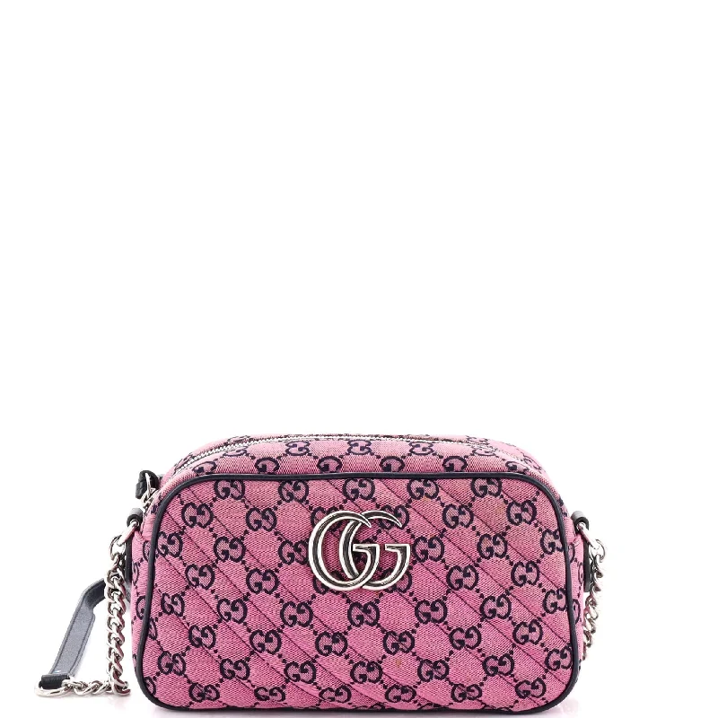 Small - sized Women Gucci shoulder bags for evening outingsGucci Gg Marmont Shoulder Bag Multicolor