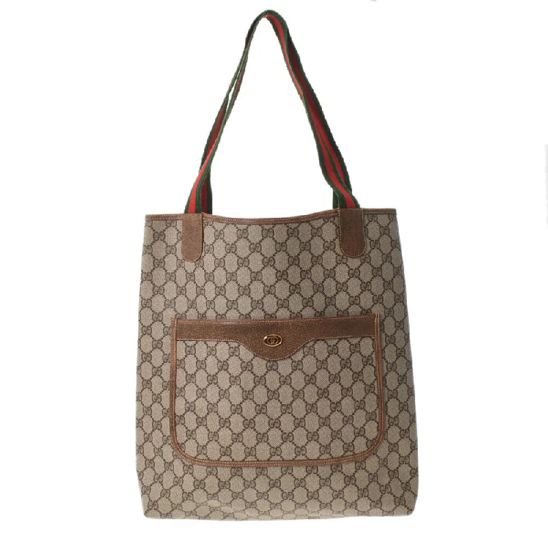 Women Gucci tote bags in GG Supreme canvas for a branded feelGUCCI WEB SHERRY LINE GG CANVAS TOTE