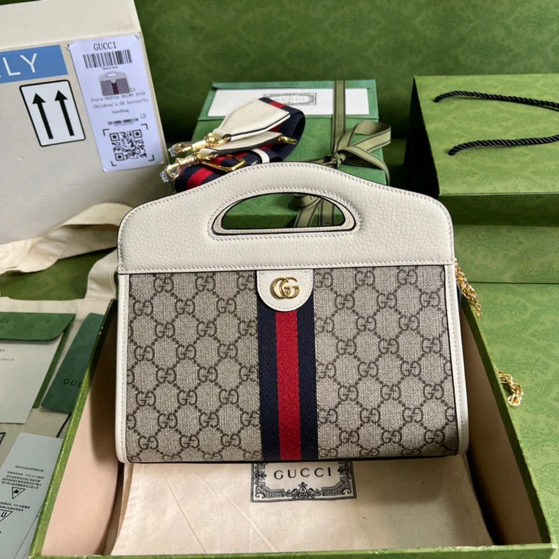 Women Gucci bags with a snap - button closure and a decorative charmWF - Gucci Bags - 1146