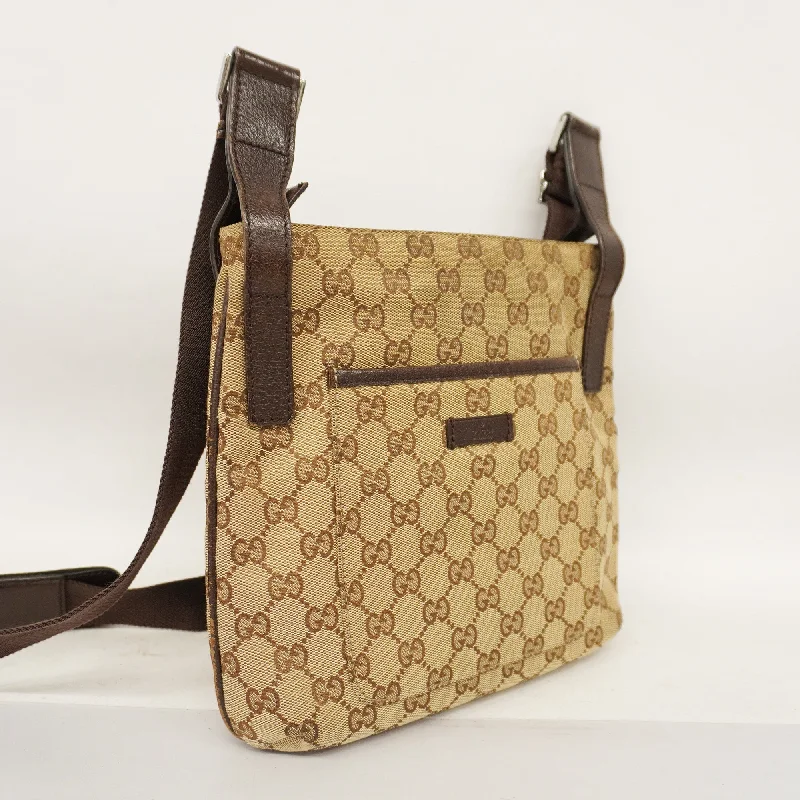 Ladies Gucci Dionysus bags with a detachable shoulder strapGUCCI  GG Canvas Shoulder Bag 122793 Women's Shoulder Bag Beige,Brown