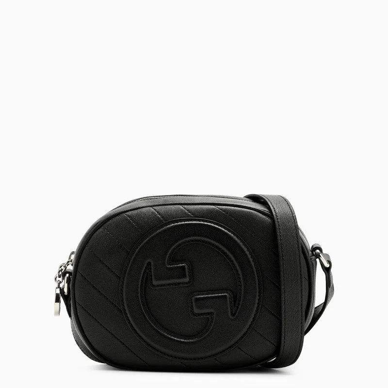 Women Gucci crossbody bags in a bold red colorGucci Gucci Blondie Mini Shoulder Bag Black Women