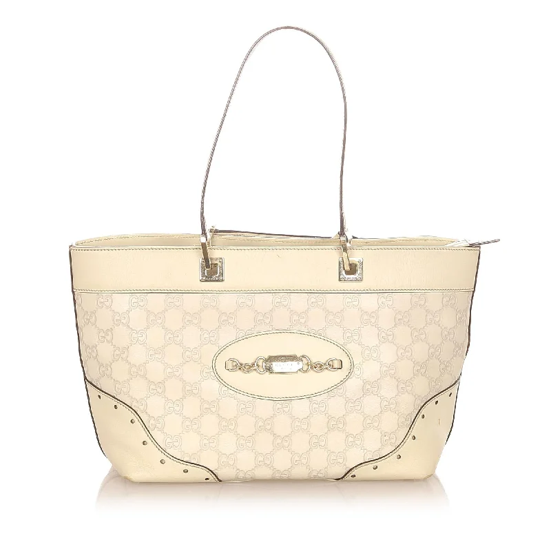 Small - sized Women Gucci shoulder bags for evening outingsGucci Guccissima Punch Tote Bag (SHG-20612)