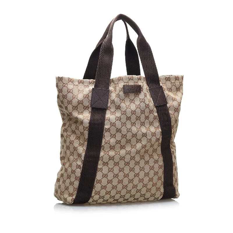 Gucci handbags for women with a beaded trimGucci GG Canvas Tote (SHG-hp6jRB)