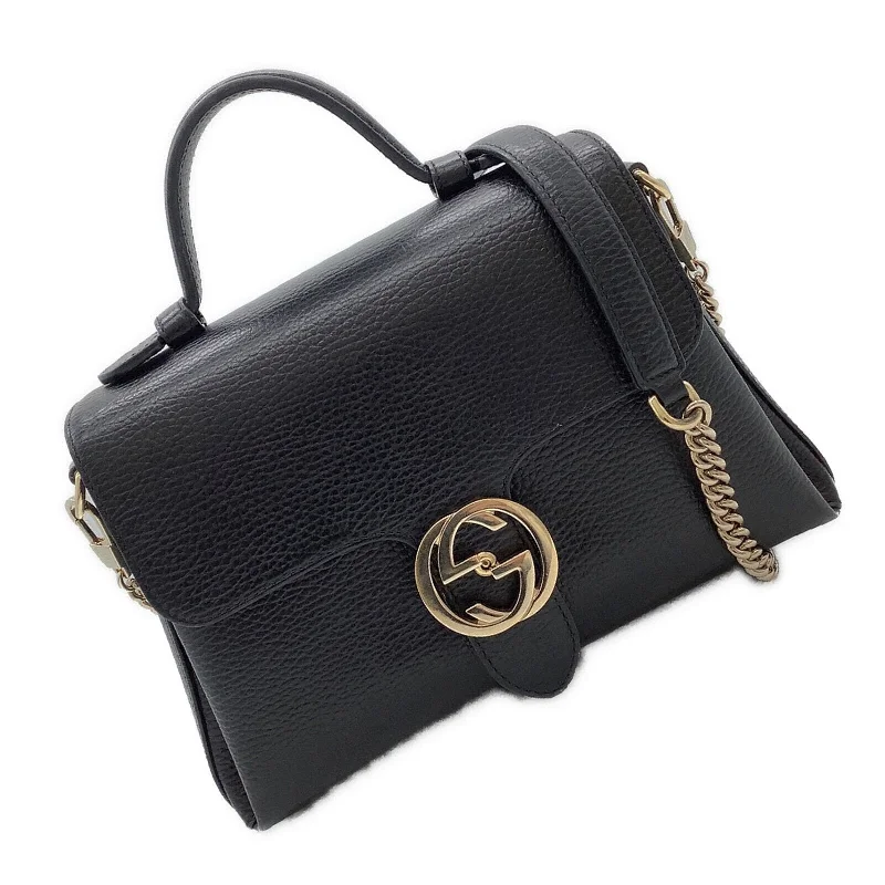 Women Gucci bags with a detachable mirror insideGucci Interlocking G Chain Crossbody