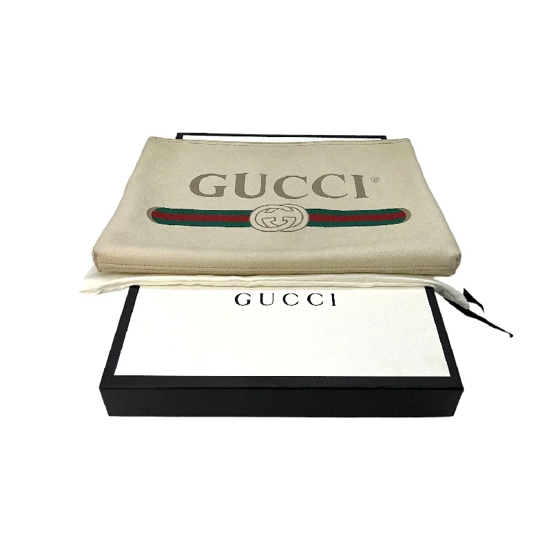 Gucci Dionysus bags for women with tiger - head claspsGucci Large Graphic Print Portfolio Clutch