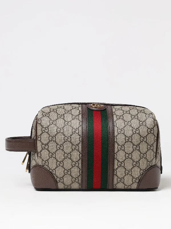 Ladies Gucci Dionysus bags with a chain - link shoulder strapGucci Cosmetic Case Men Beige Men