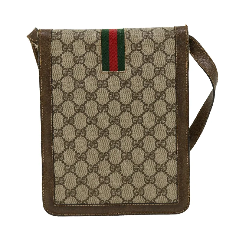 Gucci Marmont bags for women with gold - toned hardwareGUCCI GG Canvas Web Sherry Line Shoulder Bag Beige Red Green  rd2223