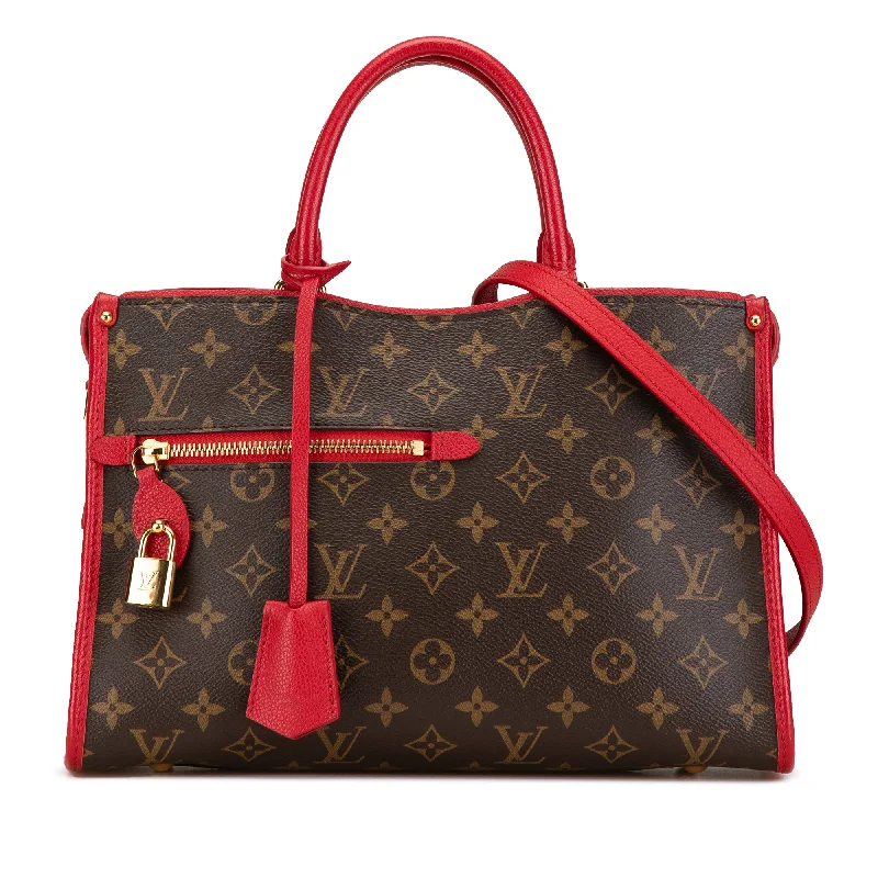 Brown Louis Vuitton Monogram Popincourt PM Satchel