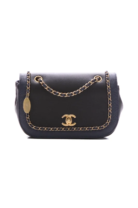 Chanel Luxury Handbag for High - End EventsLovely Chains Flap Bag