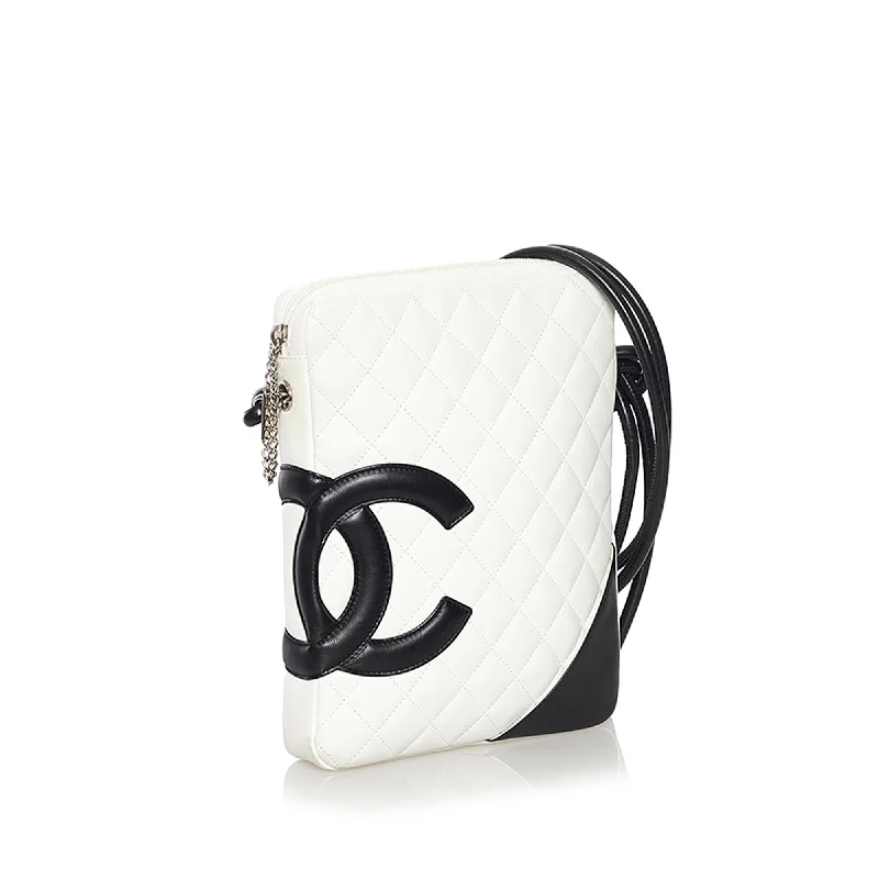 Chanel New Arrival Handbag with Gold HardwareChanel Cambon Ligne Lambskin Leather Crossbody (33615)