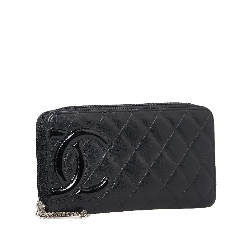 Chanel Quilted Leather Shoulder Bag for FashionistasChanel Cambon Ligne Zip Around Wallet (yMf4tk)