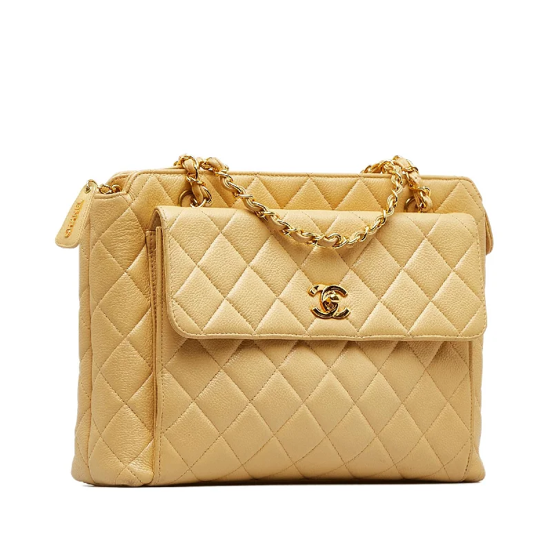 Chanel All - Match Handbag for Versatile StylingChanel Caviar Front Pocket Shoulder Bag (pwata3)