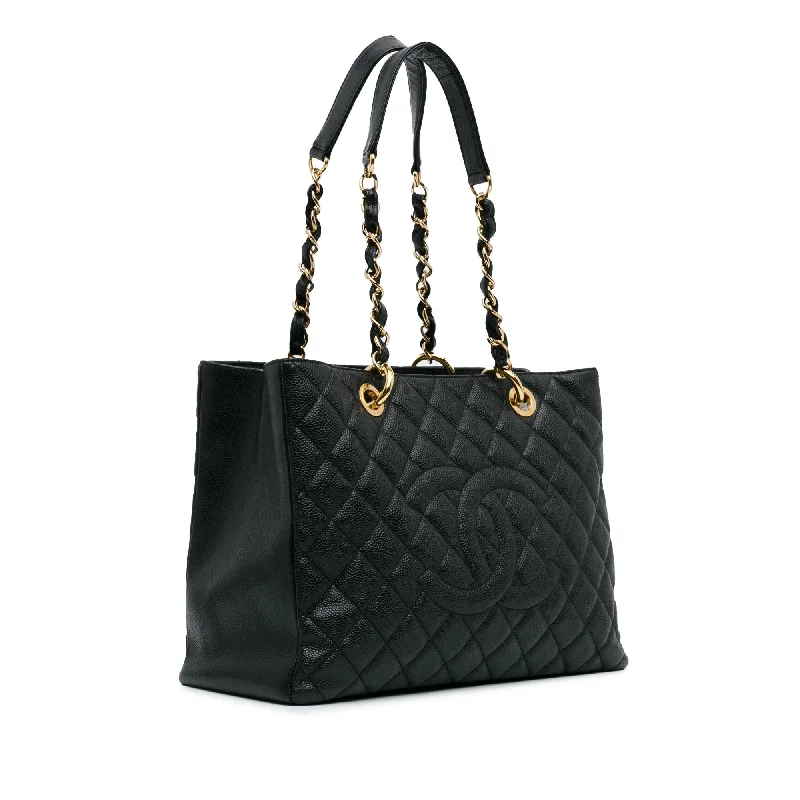 Chanel Chain Strap Handbag for Everyday UseChanel Caviar Grand Shopping Tote (Ae5e3I)