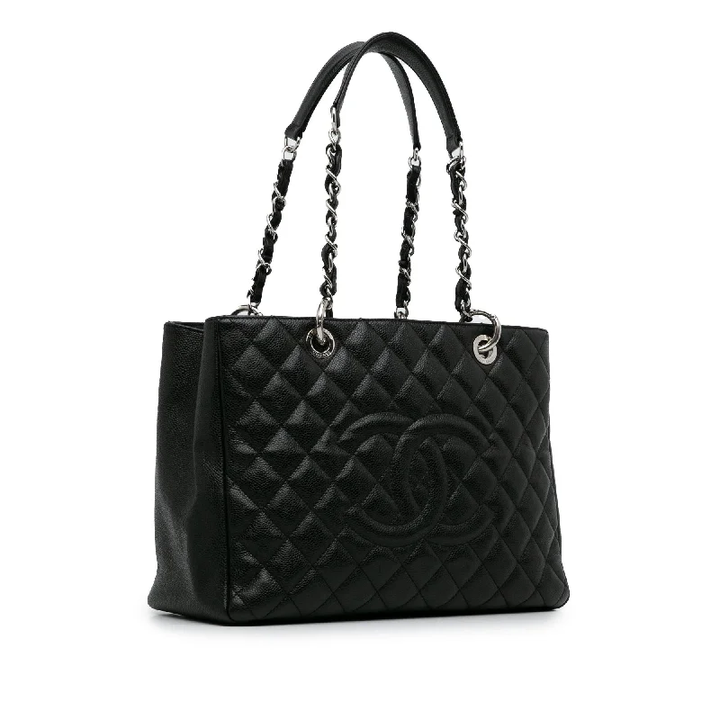 Chanel Black Handbag for Business MeetingsChanel Caviar Grand Shopping Tote (LszQLM)