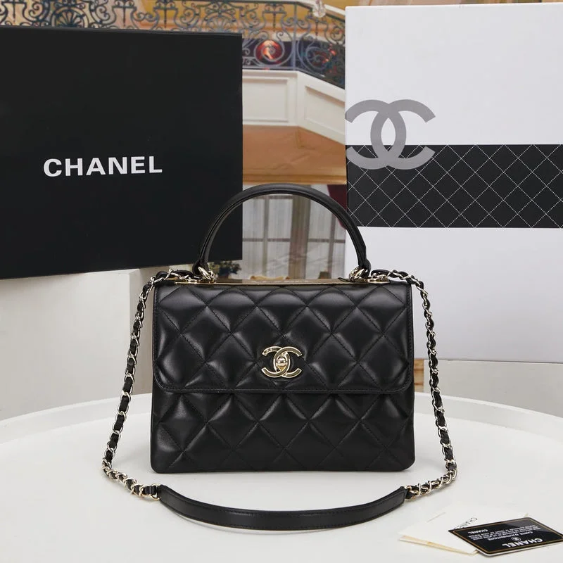 Chanel Quilted Leather Shoulder Bag for FashionistasWF - Chanel Bags - 1023