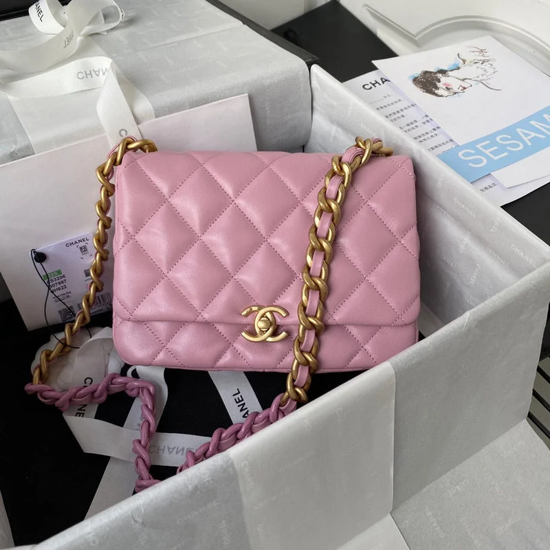 Chanel New Arrival Handbag with Gold HardwareWF - Chanel Bags - 1010