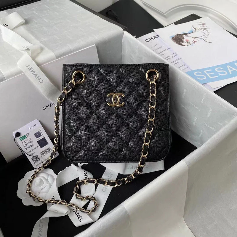 Chanel Black Handbag for Business MeetingsWF - Chanel Bags - 1036