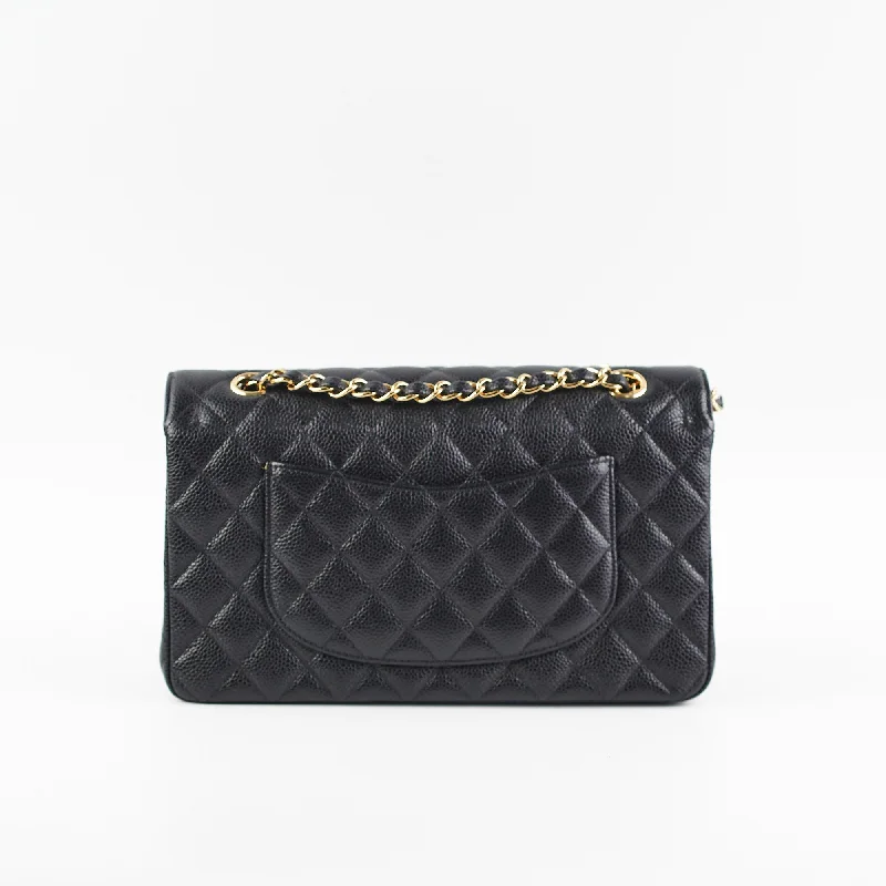 Chanel All - Match Handbag for Versatile StylingChanel Classic Flap Medium Caviar Black