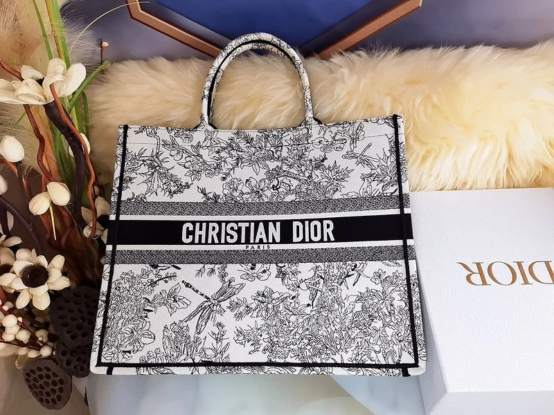 Christian Dior tote bags with a printed Dior logo on the frontChristian Dior Bags - 4610