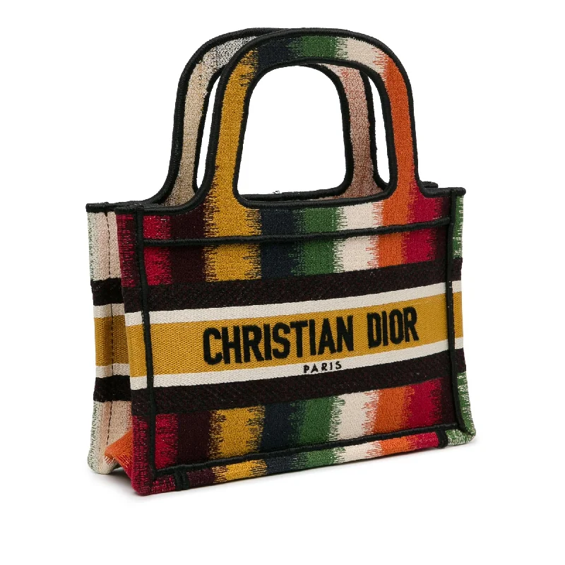 Christian Dior crossbody bags with a front - flap pocket for easy accessDior Mini D-Stripes Book Tote (LHdNjK)