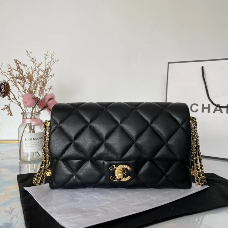 Chanel Black Handbag for Business MeetingsWF - Chanel Bags - 3671