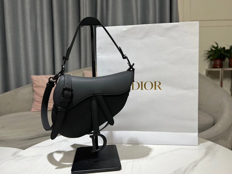 Christian Dior Saddle bags with a patent leather finish for a shiny lookBC - Dior Bags - 514