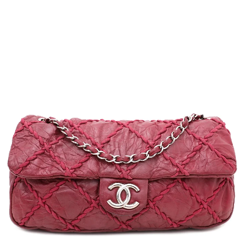 Chanel Limited Edition Handbag for CollectorsChanel Burgundy CC Ultra Stitch Flap Bag