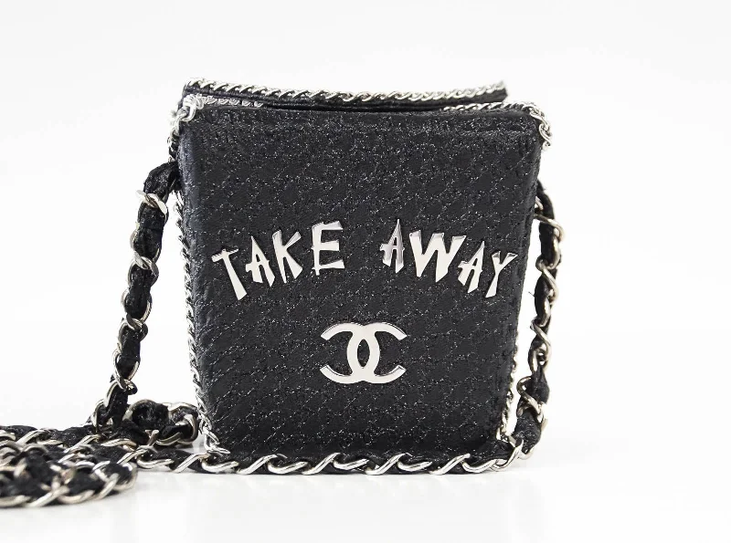 Chanel Lightweight Handbag for Daily ErrandsChanel Take Away Box Bag Rare Limited Edition Runway Shanghai Collection