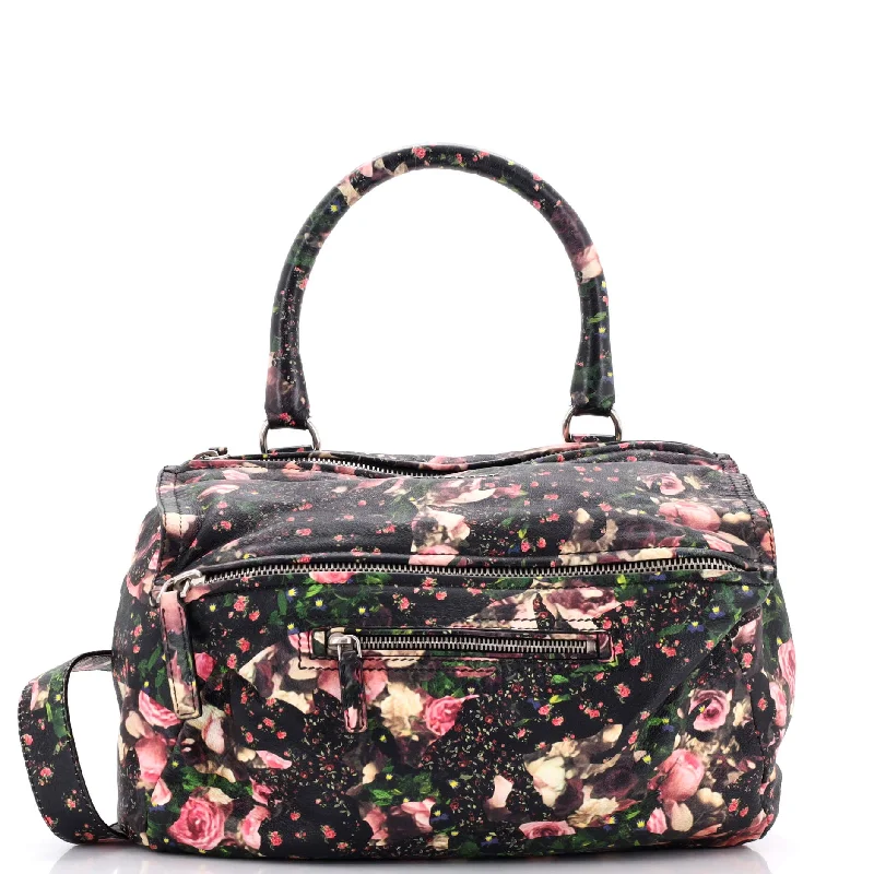 Christian Dior bags with a side - pocket for holding a water bottlePandora Bag Printed Leather Medium