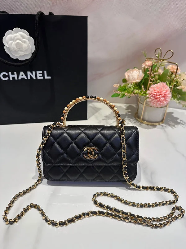 Chanel Black Handbag for Business MeetingsWhimsy Finds - Chanel Bags - 1267