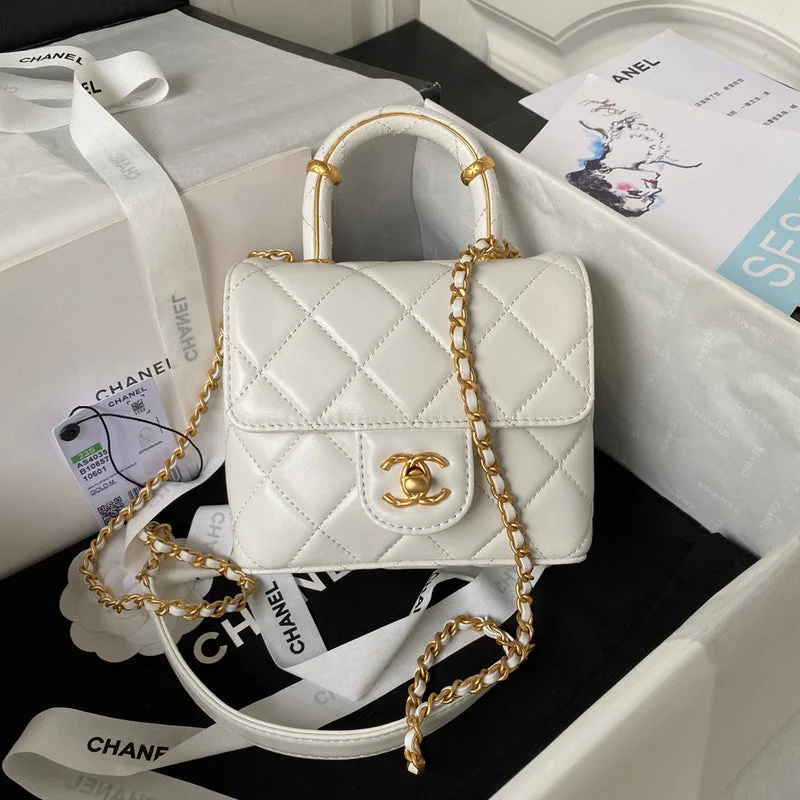 Chanel New Arrival Handbag with Gold HardwareWhimsy Finds - Chanel Bags - 1260